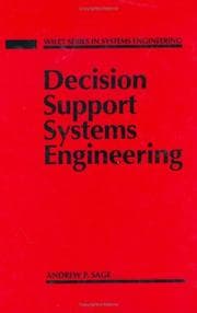 Tapa de Decision support systems engineering
