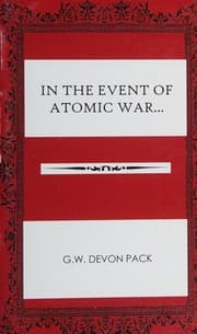 Tapa de In the event of atomic war