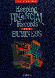 Tapa de Keeping financial records for business