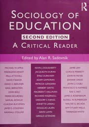 Tapa de Sociology of education