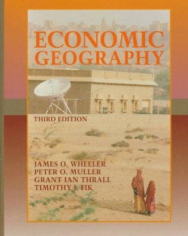 Tapa de Economic geography