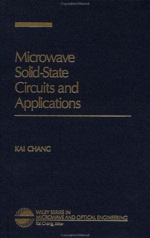 Tapa de Microwave solid-state circuits and applications