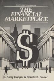 Tapa de Instructor's manual for The financial marketplace