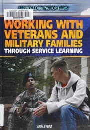 Tapa de Working with veterans and military families through service learning