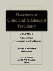 Tapa de Handbook of Child and Adolescent Psychiatry, Adolescence