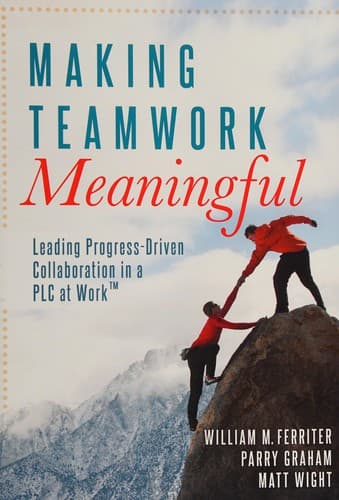 Tapa de Making teamwork meaningful