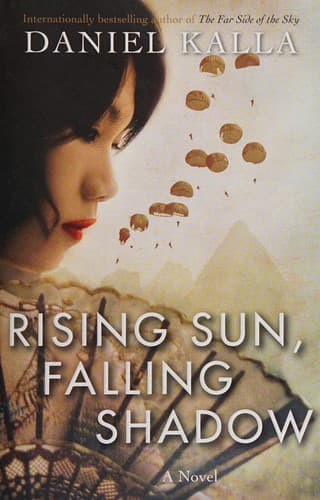 Tapa de Rising sun, falling shadow