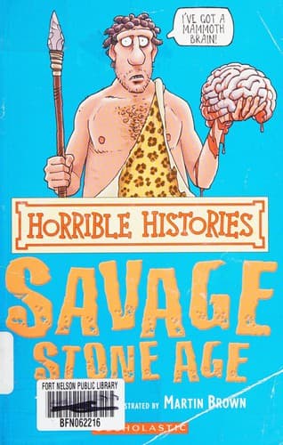 Tapa de Savage stone age