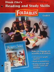 Tapa de Dinah Zike's reading and study skills