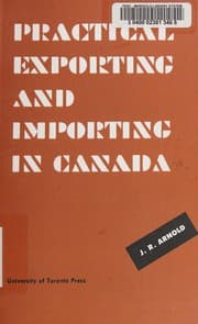 Tapa de Practical exporting and importing in Canada