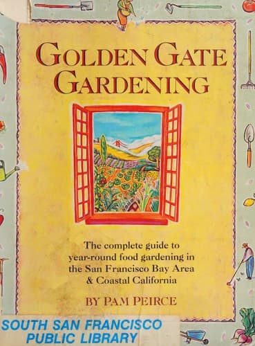Tapa de Golden Gate gardening