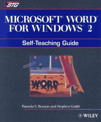 Tapa de Microsoft Word for Windows 2