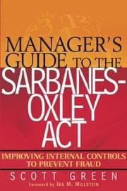 Tapa de Manager's Guide to the Sarbanes-Oxley Act