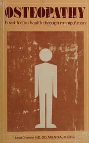 Tapa de Osteopathy