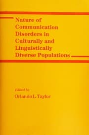 Tapa de Nature of Communication Disorder
