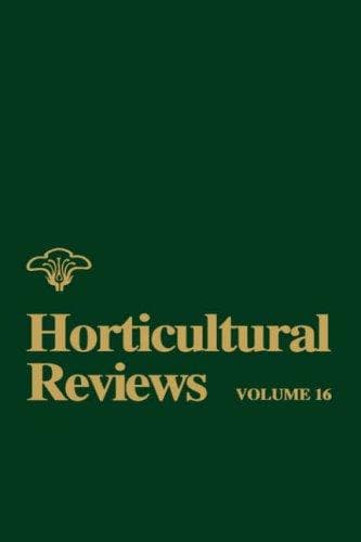 Tapa de Horticultural Reviews