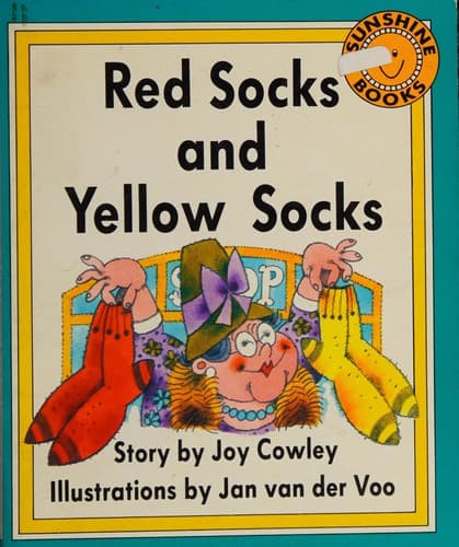 Tapa de Red socks and yellow socks
