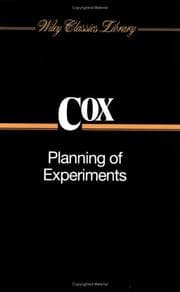 Tapa de Planning of experiments