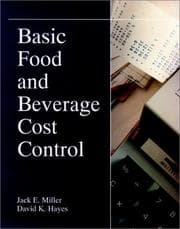 Tapa de Basic food and beverage cost control