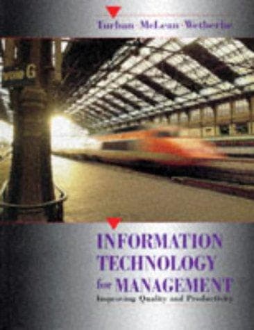 Tapa de Information technology for management