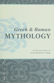Tapa de Greek and Roman mythology