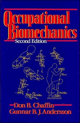 Tapa de Occupational biomechanics