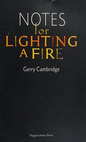 Tapa de Notes for l ighting a fire