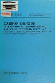 Tapa de International thermodynamic tables of the fluid state