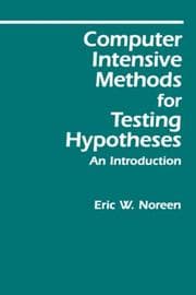Tapa de Computer-intensive methods for testing hypotheses
