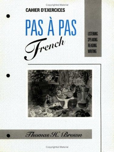 Tapa de PAS À PAS FRENCH
