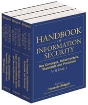 Tapa de Handbook of Information Security, 3-Volume Set (Handbook of Information Security)