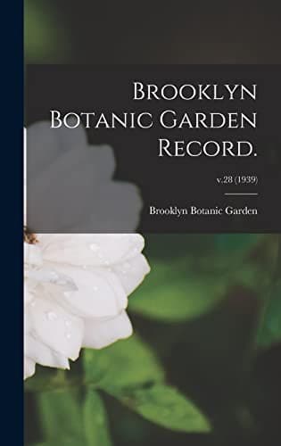 Tapa de Brooklyn Botanic Garden Record.; v.28