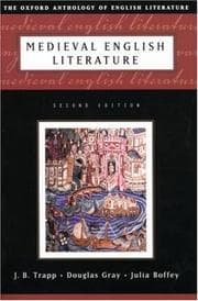 Tapa de Medieval English literature