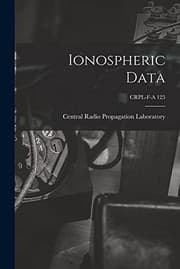 Tapa de Ionospheric Data; CRPL-F-A 125