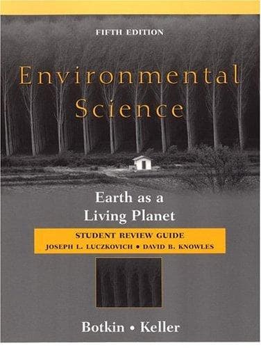 Tapa de Environmental Science, Student Review Guide