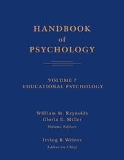 Tapa de Handbook of Psychology Vol. 7