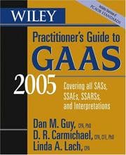 Tapa de Wiley Practitioner's Guide to GAAS 2005