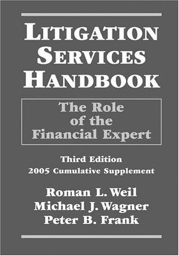 Tapa de Litigation Services Handbook