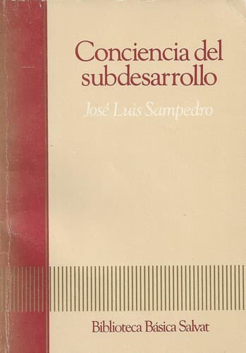 Tapa de Conciencia del subdesarrollo