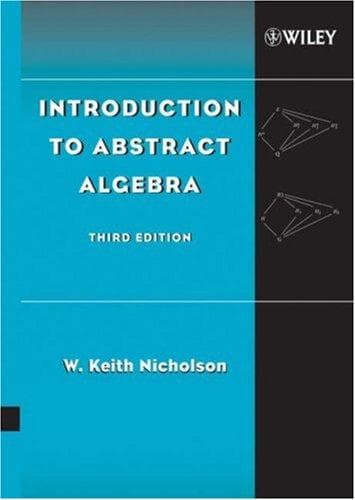 Tapa de Introduction to Abstract Algebra