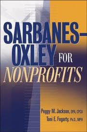 Tapa de Sarbanes-Oxley for nonprofits