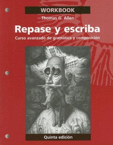 Tapa de Repase y Escriba