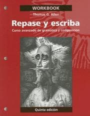 Tapa de Repase y Escriba