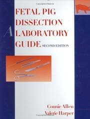 Tapa de Fetal pig dissection