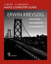 Tapa de Advanced Engineering Mathematics, A Self-Contained Introduction (Maple Computer Guide) (Advanced Engineering Mathematics)