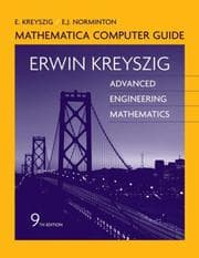 Tapa de Advanced Engineering Mathematics, Mathematica Computer Guide