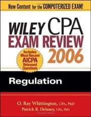 Tapa de Wiley CPA Exam Review 2006