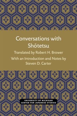 Tapa de Conversations with Shotetsu