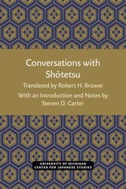 Tapa de Conversations with Shotetsu