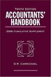 Tapa de Accountants' Handbook